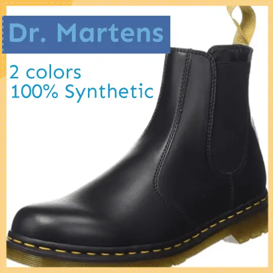Dr. Martens Vegan 1460 Smooth Black Combat Boot