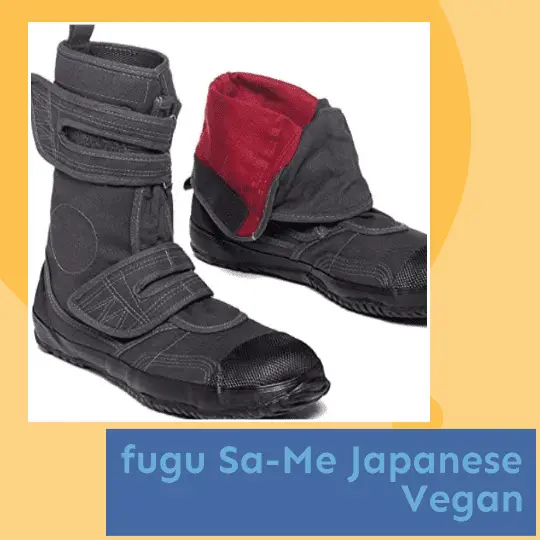 fugu Sa-Me Japanese Vegan & Eco-Friendly Mid-Calf Boots with Rubber Sole