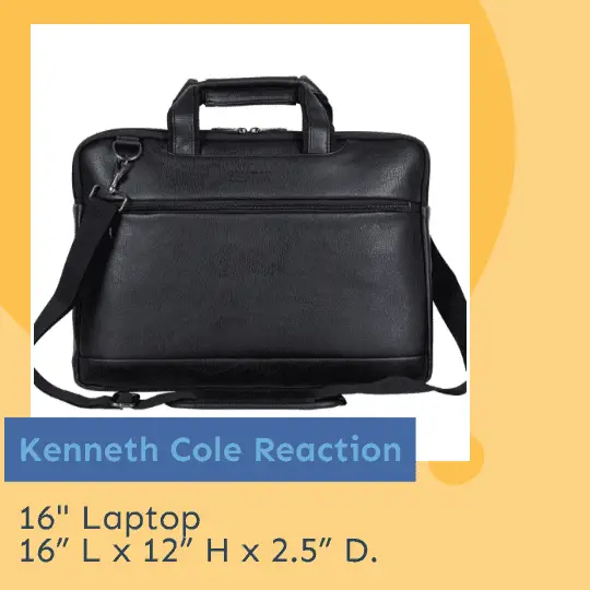 Kenneth Cole Reaction ProTec Faux Pebbled Leather