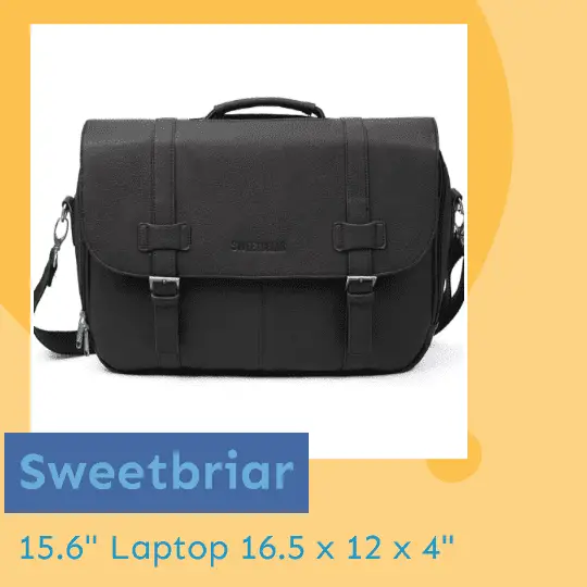 Sweetbriar Classic Laptop Messenger Bag