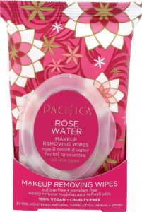 Pacifica Beauty Rose Water Makeup Removing Wipes