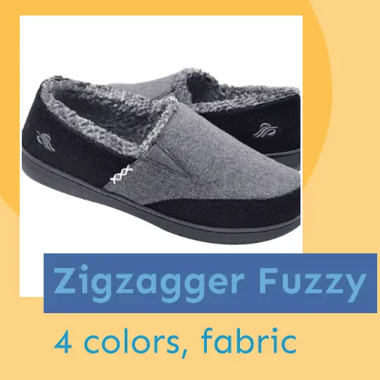 Zigzagger Fuzzy Microsuede Moccasin