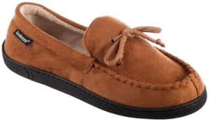 isotoner Men's Moccasin Slipper