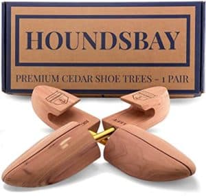 HOUNDSBAY Men's Cedar Shoe Tree with Wide Heel
